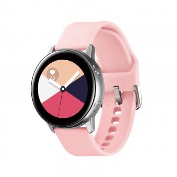 Celly WBANDUNISIL20BP - 20mm - silicona - negro rosa - universal