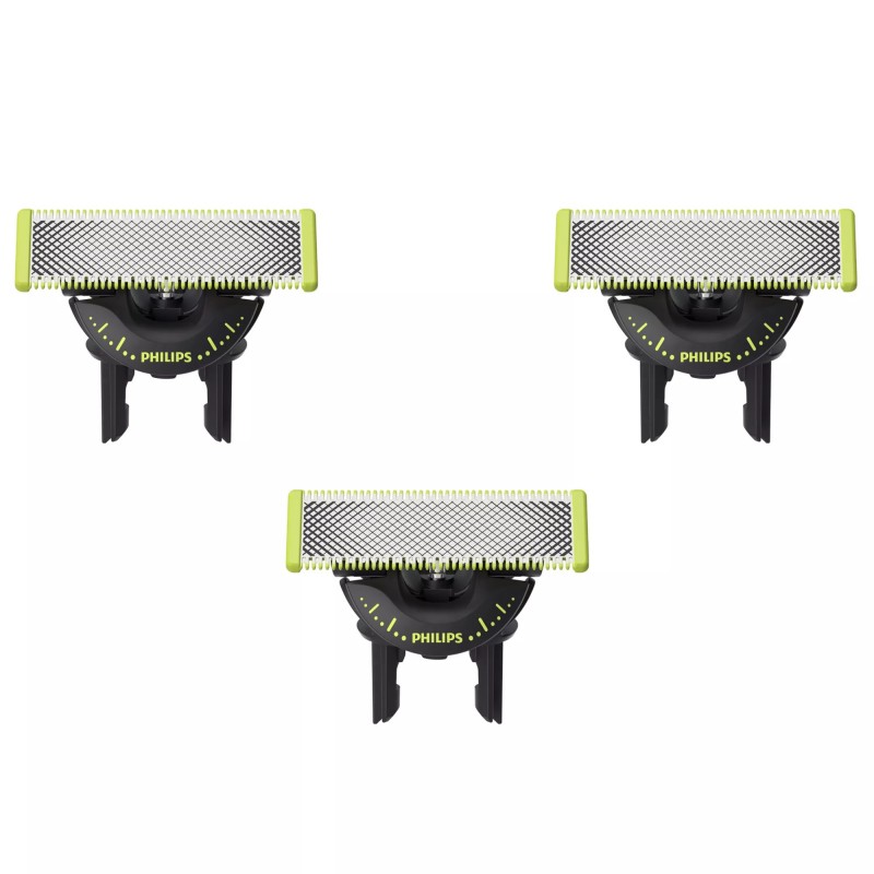 Philips Norelco OneBlade QP430 50 - Cuchilla de afeitar 360 - Recorte y perfilado universal
