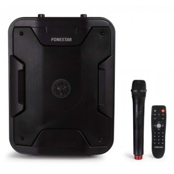 (Desprecintado) ALTAVOZ PORTÁTIL FONESTAR CALIFORNIA - 200W - BT - USB MP3 - FM - FUNCIÓN KARAOKE MICRÓFONO INALÁMBRICO - MANDO 
