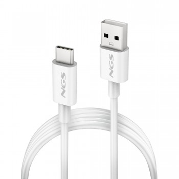 NGS ZYRO-AC cable USB USB 2.0 1 m USB A USB C Blanco ZYRO-ACWHITE