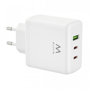 Ewent EW1333 - USB-C PD QC 3.0 - 65W - Blanco