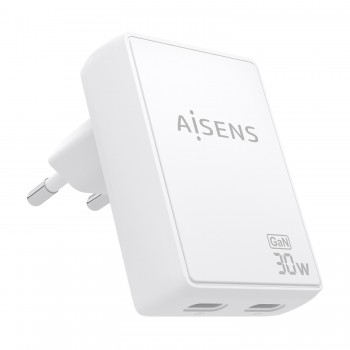 AISENS ASCH-30W2P075-W - USB-C - Blanco - 30W