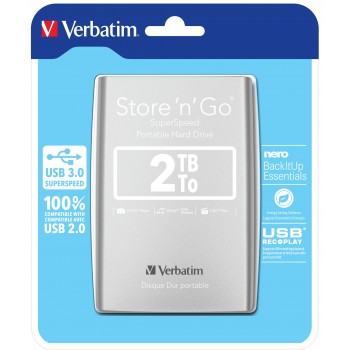 Verbatim Store 'n' Go USB 3.0 - 2TB 53189