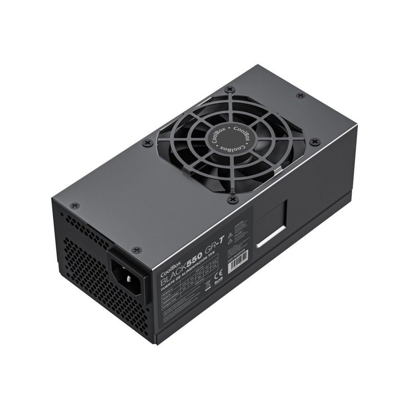 CoolBox FUENTE DE ALIMENTACION TFX BLACK550 GR-T 550W NEGRA COO-FA550TGR