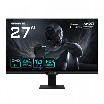 GIGABYTE G27Q20T Monitor Gaming 27" QHD - 27" Quad HD - LED - Negro - 200Hz 20VM0-G27Q20TBT-1EKR