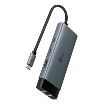 (Reacondicionado) TP-Link UH6120C hub de interfaz USB Tipo C Gris
