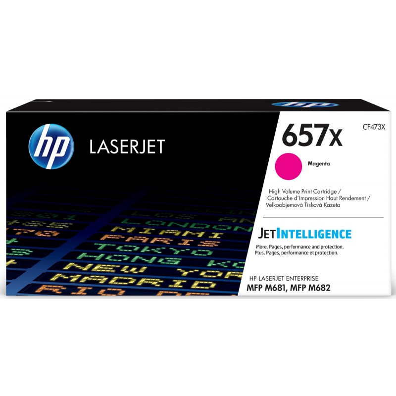 HP 657X Managed Print Contract Original Magenta 1 pieza(s) CF473XC