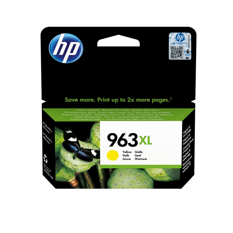 HP 963XL Original Amarillo 1 pieza(s) 3JA29AE301