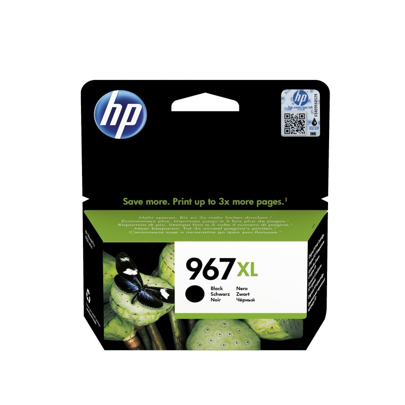 HP 967XL Original Negro 1 pieza(s) 3JA31AEBGY